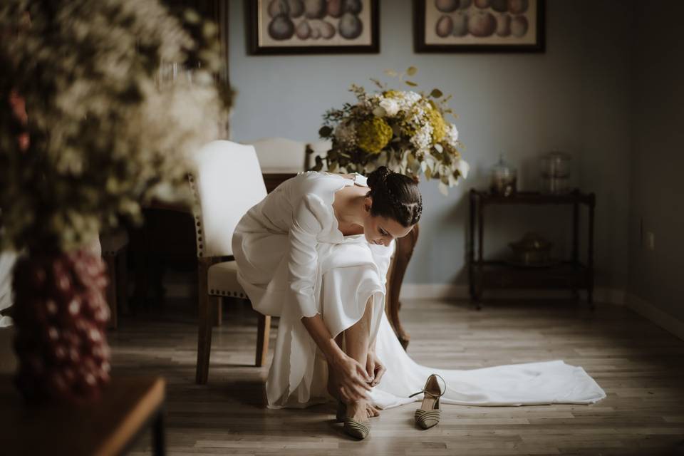Preparativos novia