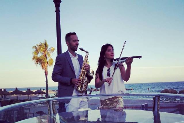 Boda beach vibe