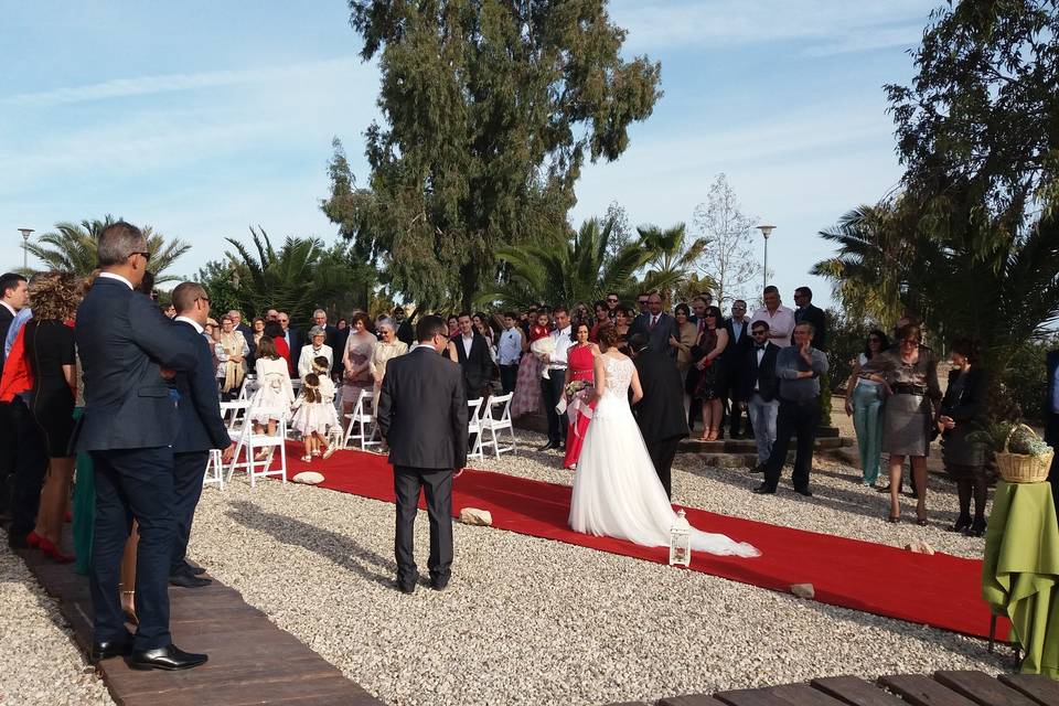 Entrada de la novia