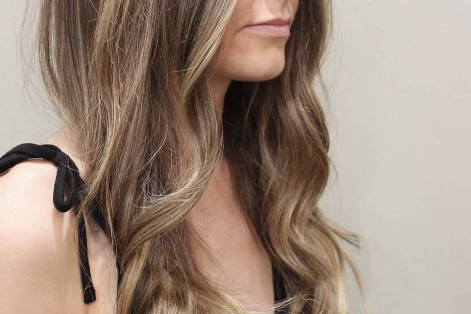 Balayage castaño