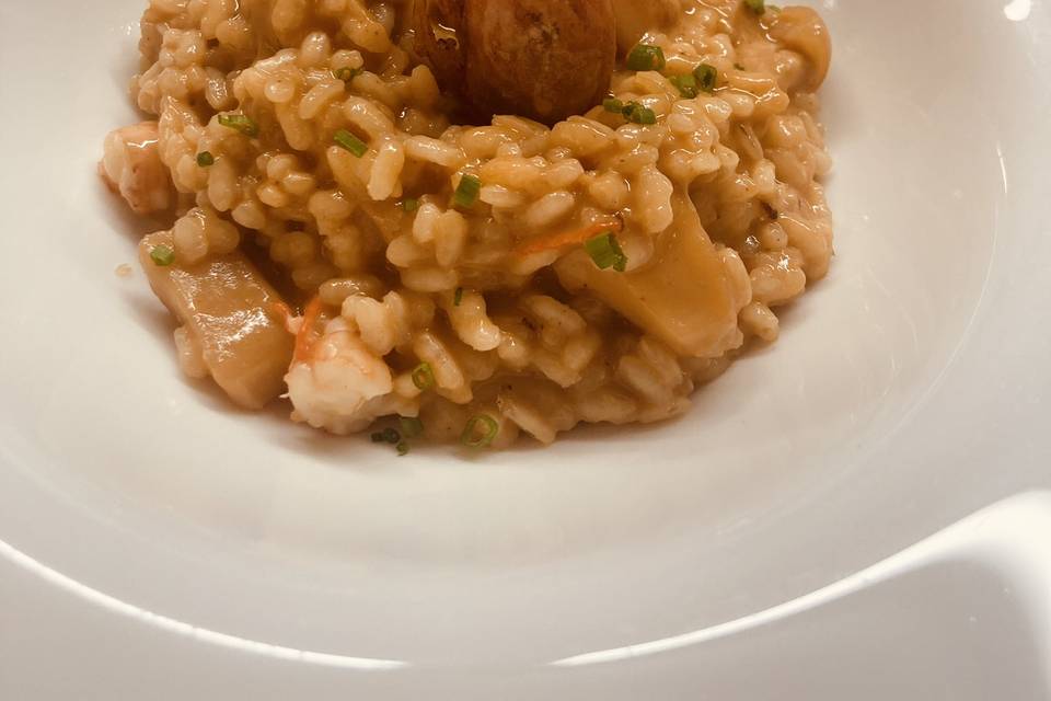 Risotto de gamba roja