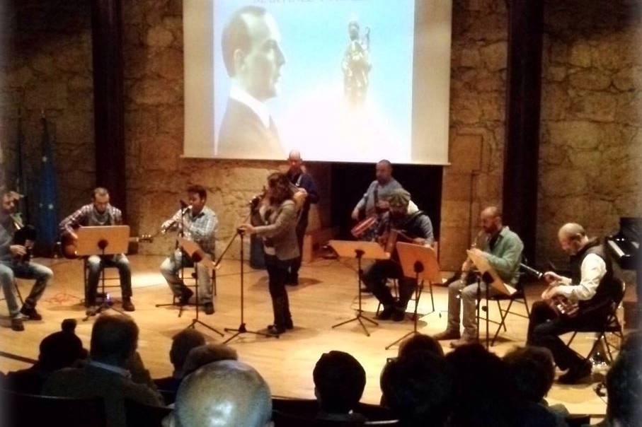 Tocando en Cangas de Onís