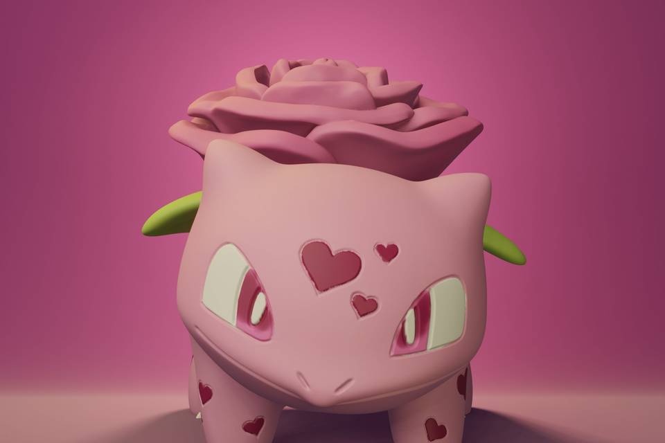 Día de San Valentín Bulbasaur