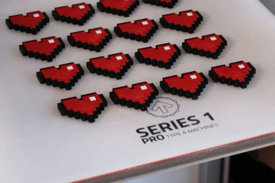 Corazones 8 bits