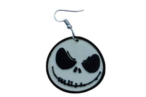 Pendientes Jack Skeleton