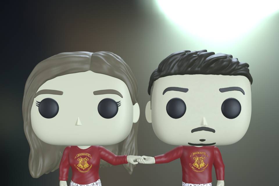 Funkos Pareja Gryffindor