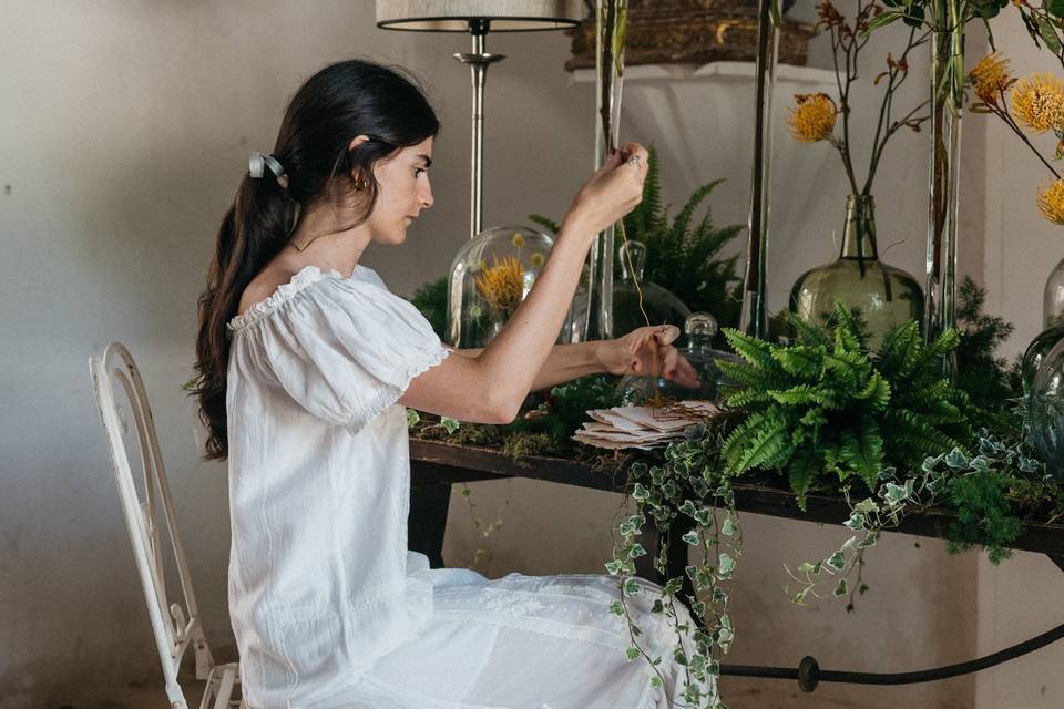 Bodegón floral