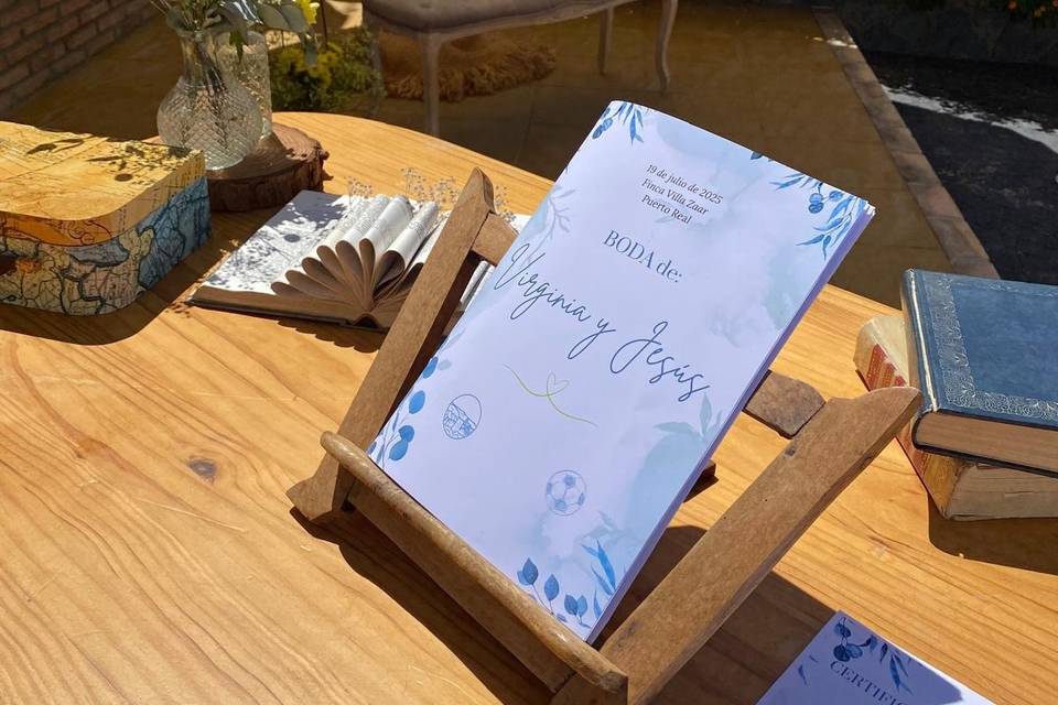 Libro guión personalizado