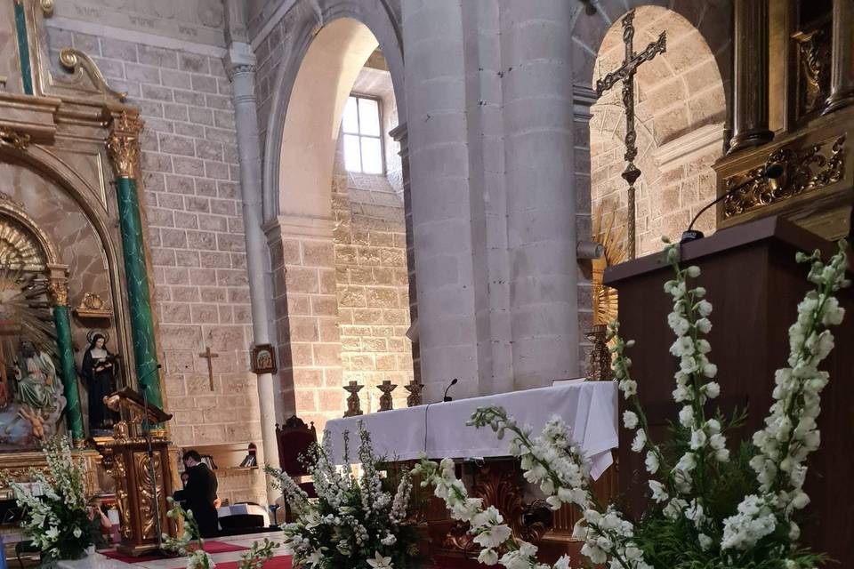 Detalle del altar