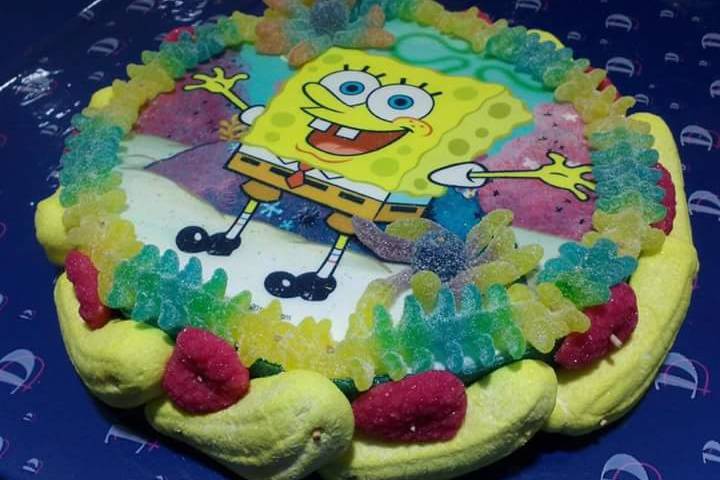 Tarta de chuches de Cars