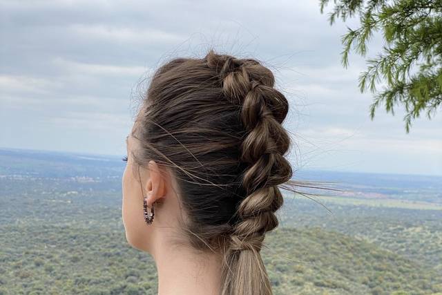 Trenza de invitada, Noelia