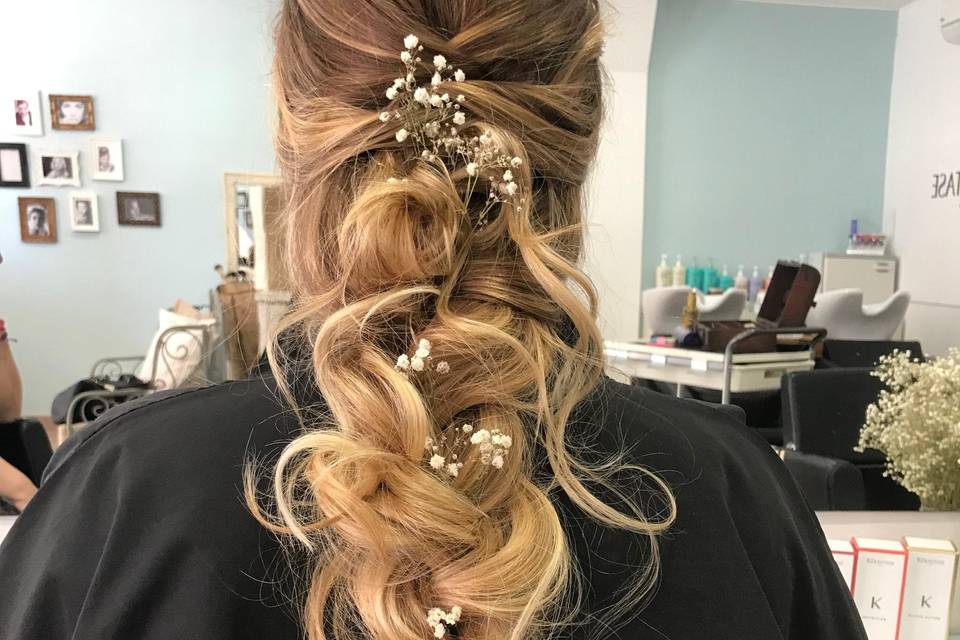 Trenza romántica