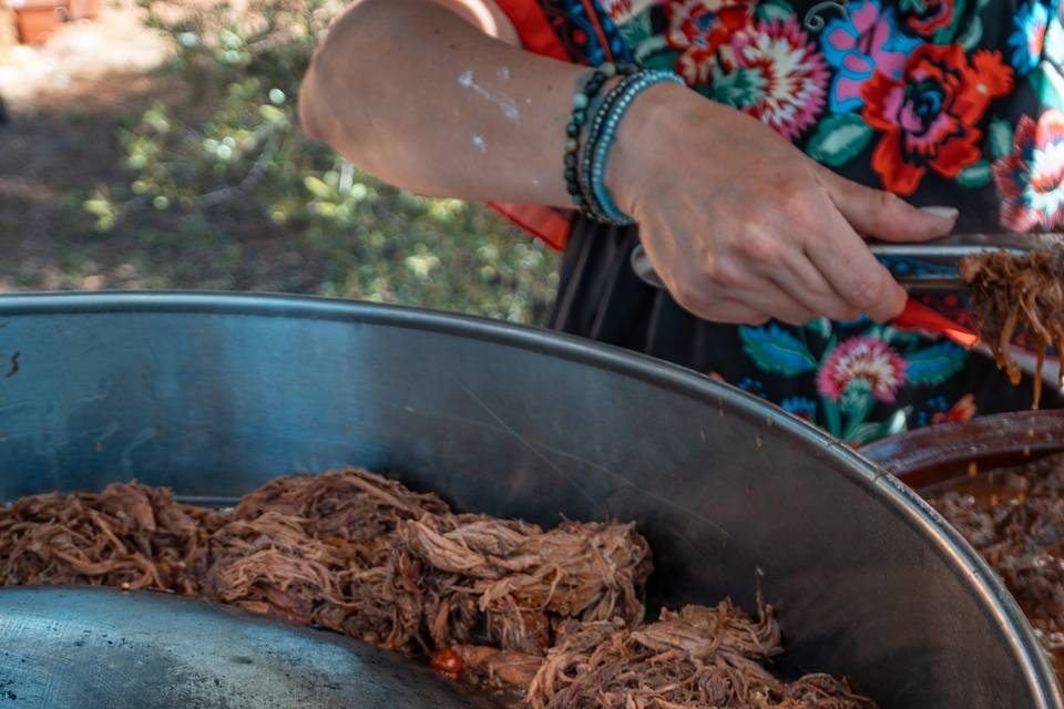 Tacos pulled pork