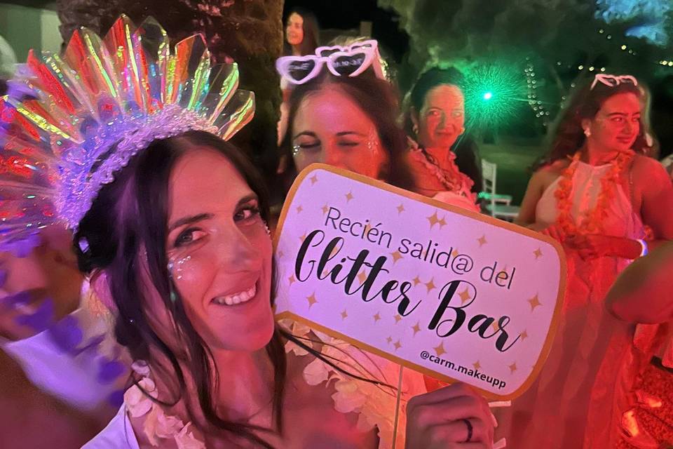 Glitter bar