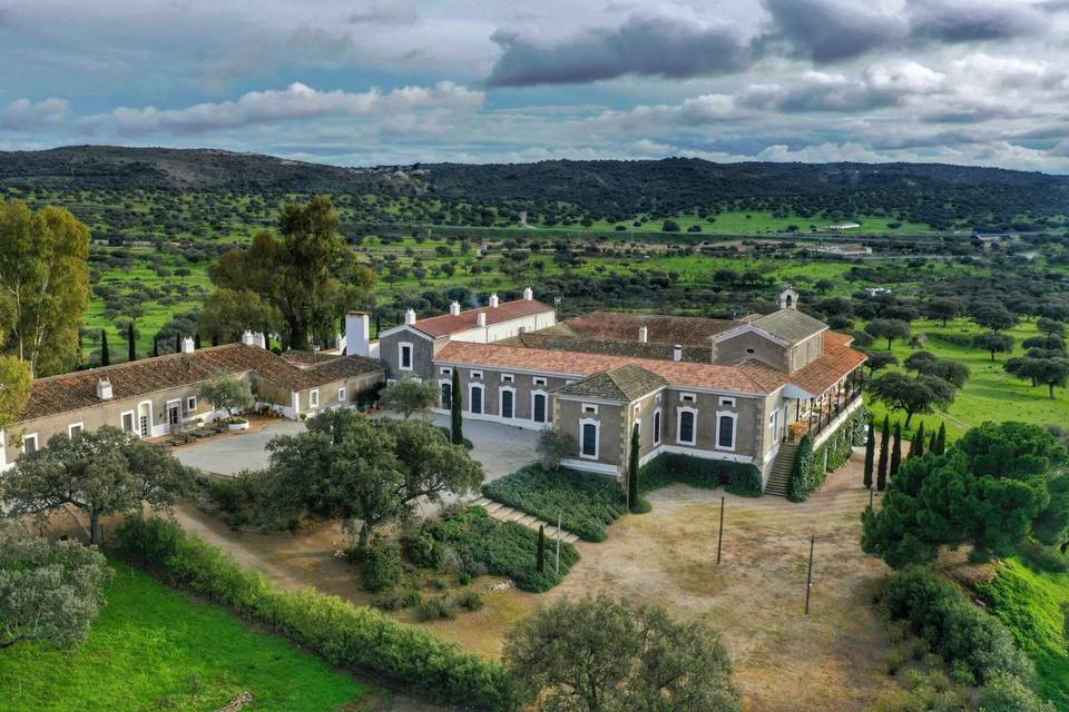 Panorámica desde drone