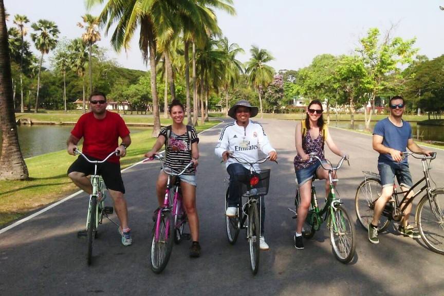 Visita de Sukhothai en bici