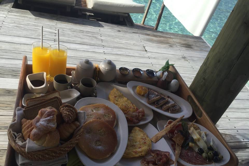 Desayuno en la habitación