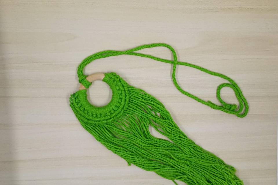 Collar de Macramé