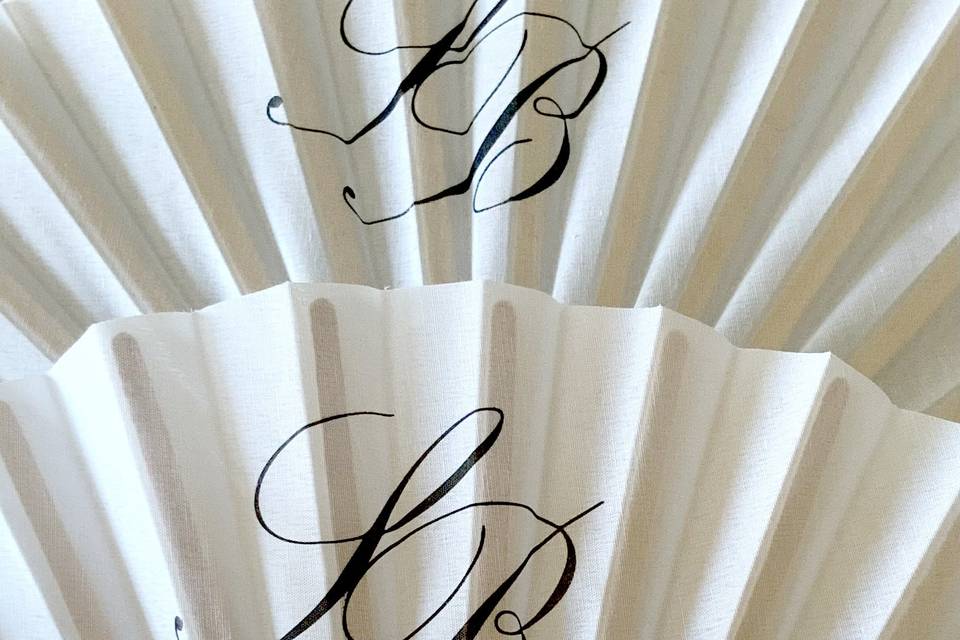 Abanicos personalizados boda