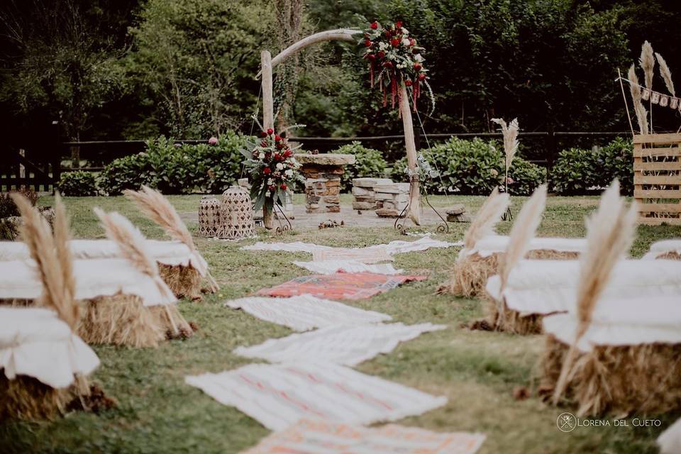 Altar de ceremonia