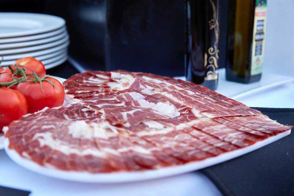 Cortador de jamón ibérico