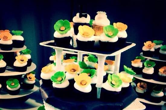 Cupcakes para bodas