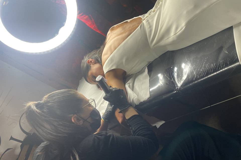 Tatuaje a los novios