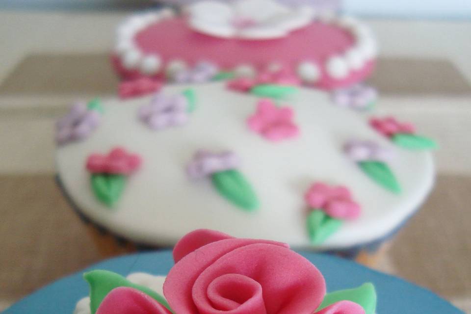 Cupcakes florales