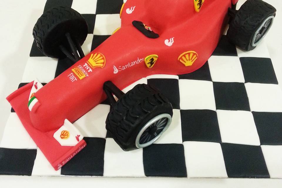 Tarta Ferrari para el novio