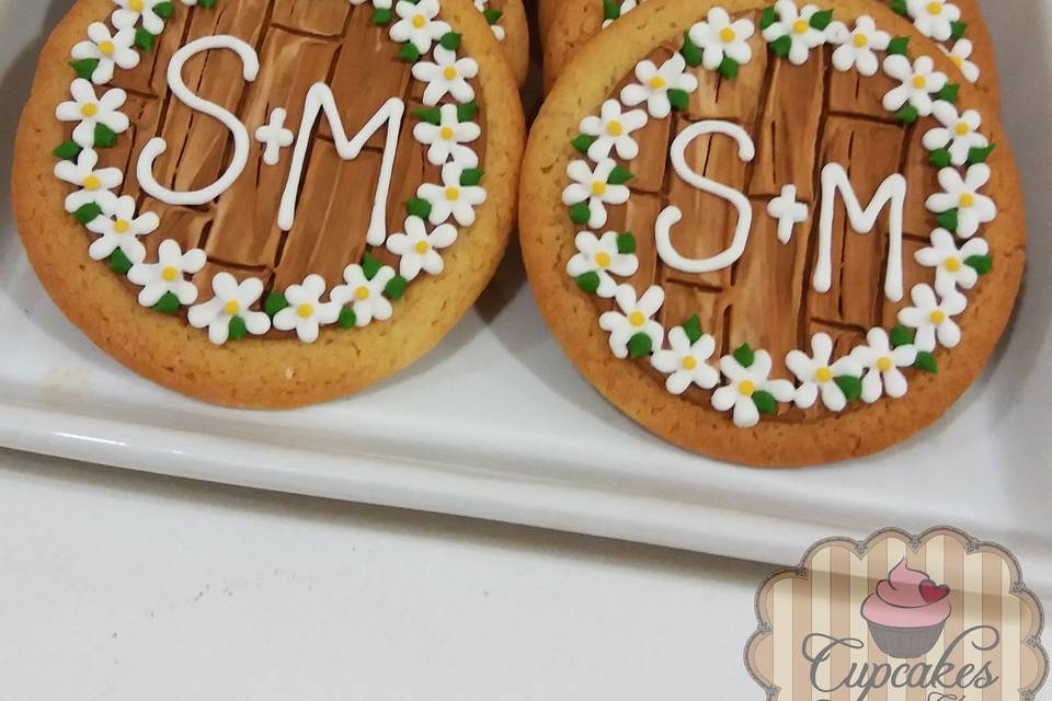 Galletas gigantes de novios