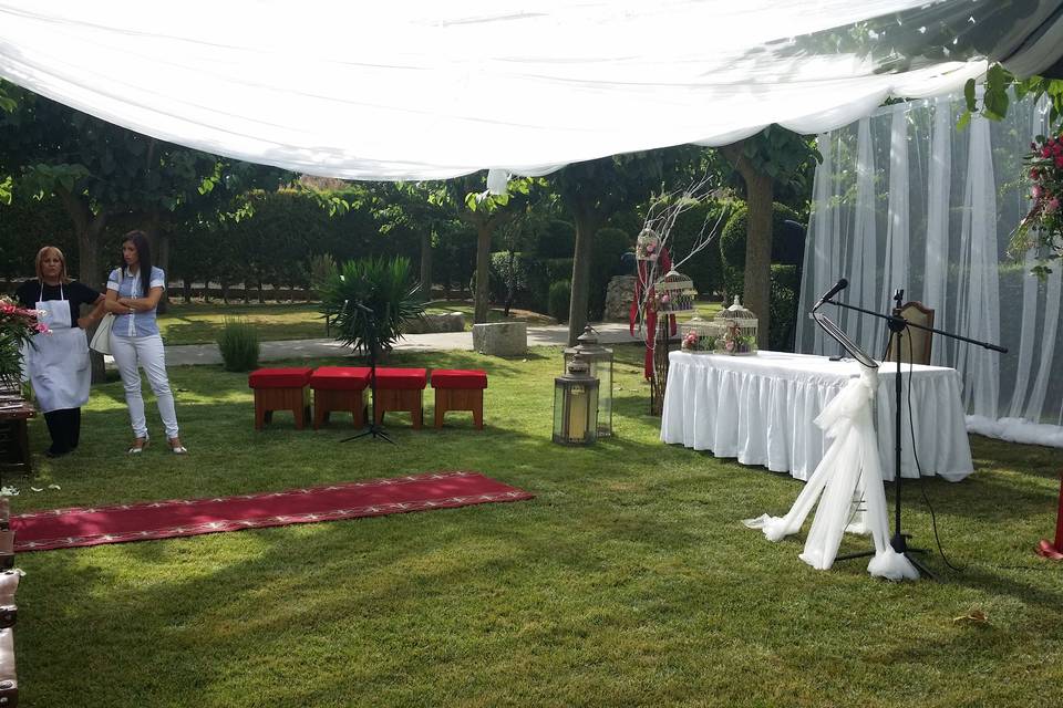 Jardines y ceremonias