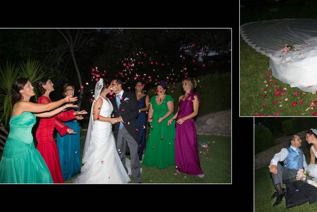 Fotografía con la familia