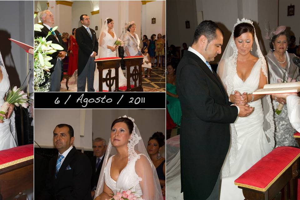 Imágenes de la boda