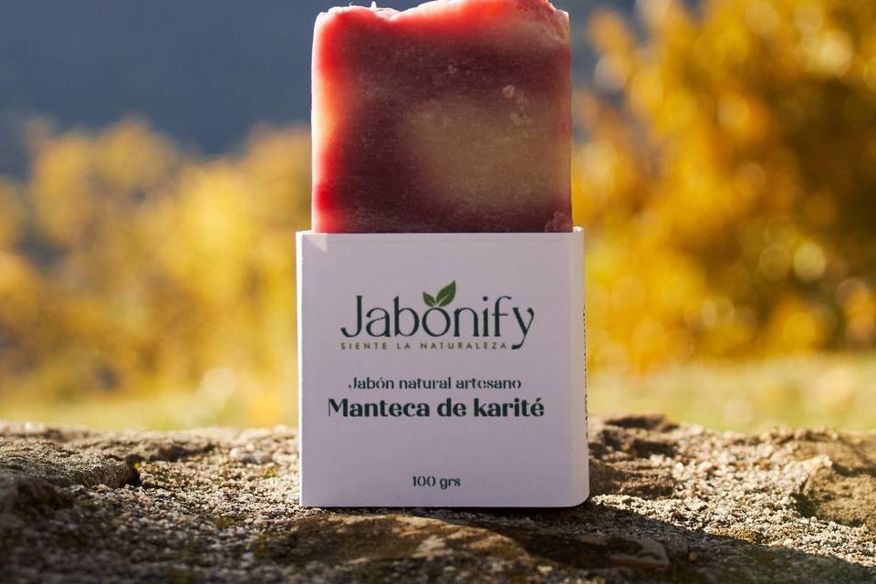 Jabón de manteca de karité