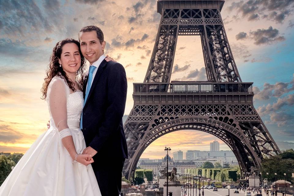 Reportaje de boda en Paris