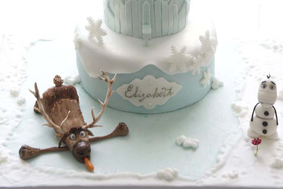 Tarta de Frozen