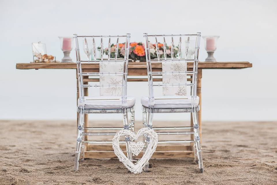 Boda íntima en la playa