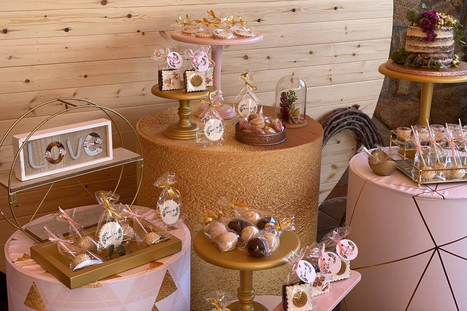 Mesa dulce para boda