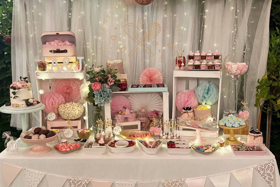 Mesa dulce boda