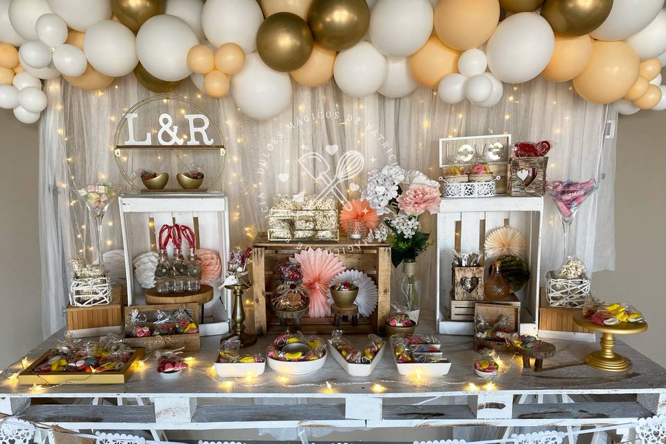 Candy bar boda