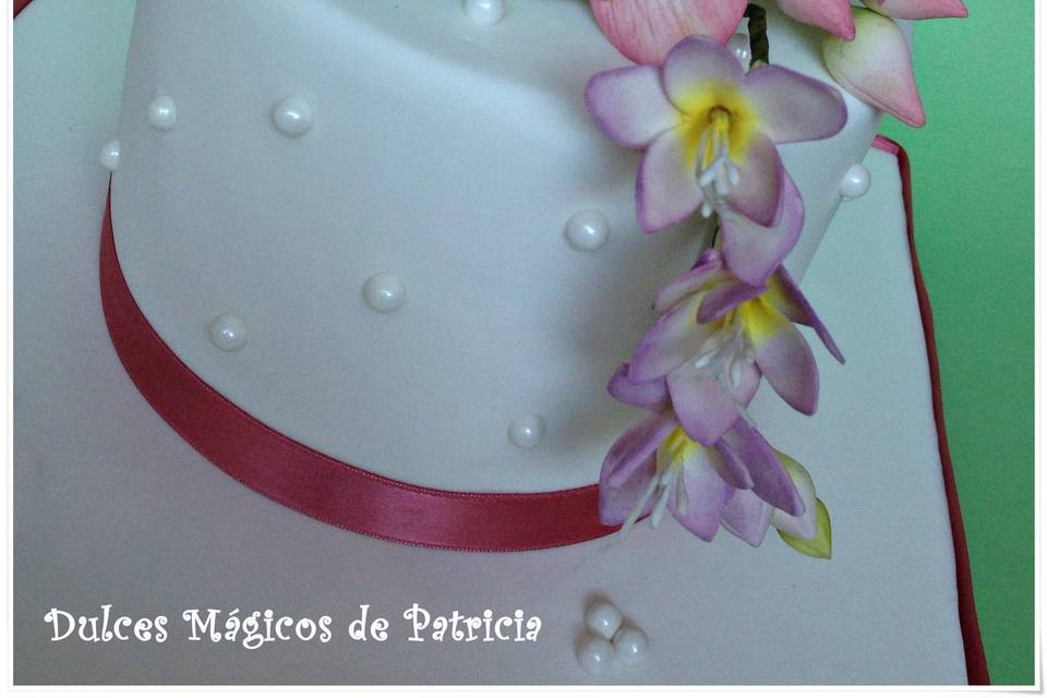 Mini tarta de boda