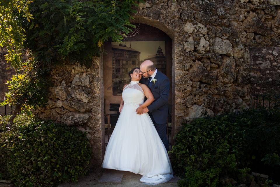 Fotografía creativa de boda