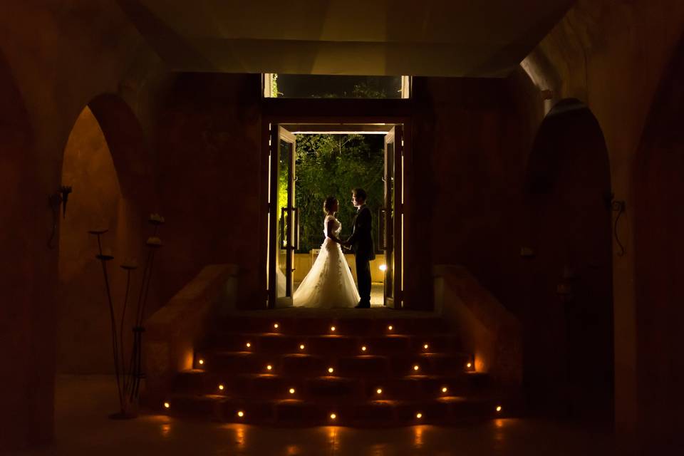 Fotografía creativa de boda