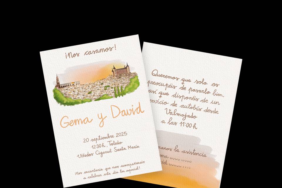 Invitaciones de boda