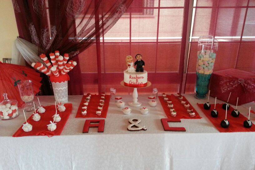 Mesa dulce boda