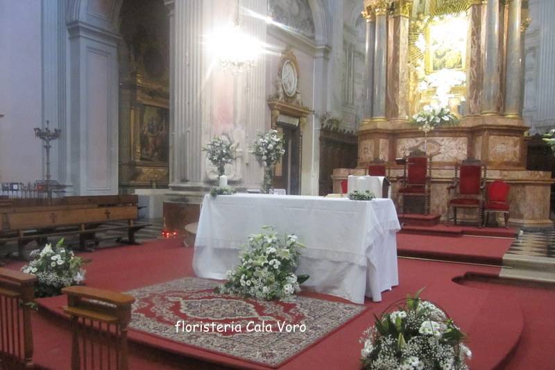 Decoración altar