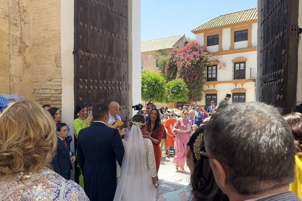 Salida de la pareja