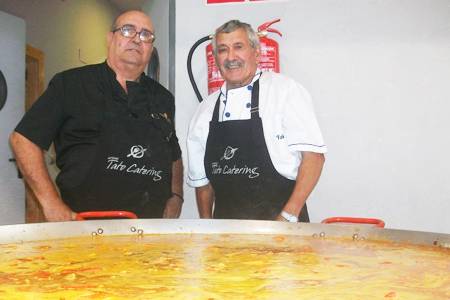 Especialistas paellas gigantes