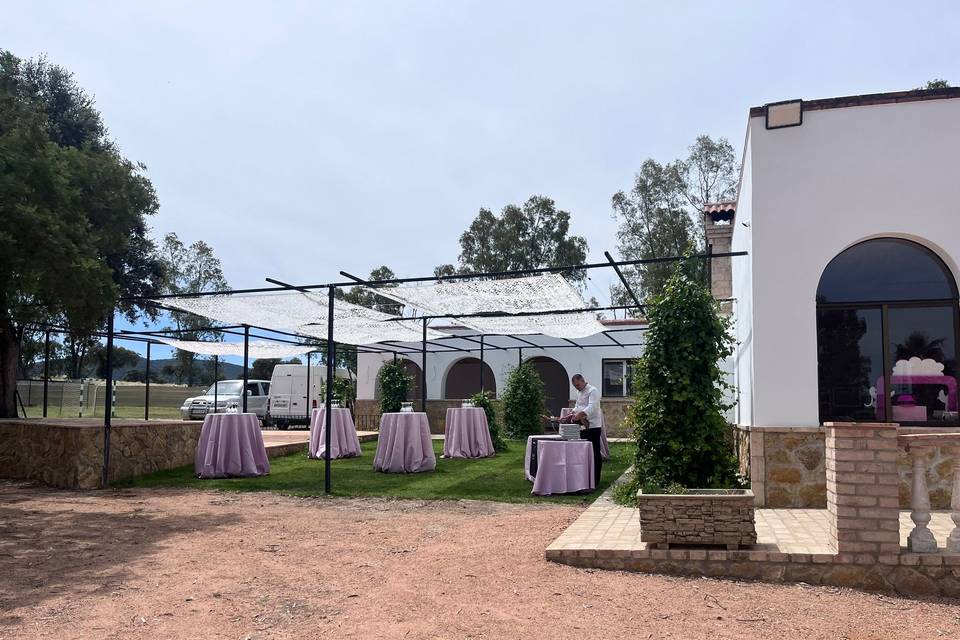 Celebración al aire libre