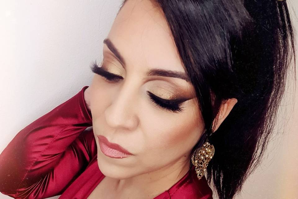 Maquillaje navideño